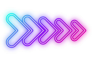 colorful paper clips light