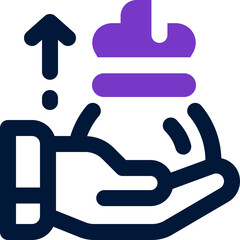 computer duotone icon. Sleek and modern vector icon for websites, mobile apps, marketing materials, and corporate design. Fully scalable and ready to use.