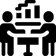 mental glyph icon. Strong and solid vector icon for websites, mobile interfaces, presentations, and visual branding. High quality and easy to edit.