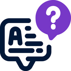 feedback duotone icon. Sleek and modern vector icon for websites, mobile apps, marketing materials, and corporate design. Fully scalable and ready to use.