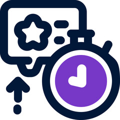 Obraz premium complaint duotone icon. Sleek and modern vector icon for websites, mobile apps, marketing materials, and corporate design. Fully scalable and ready to use.