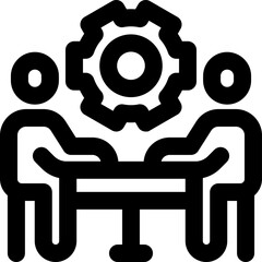 customer satisfaction line icon. Clean and minimalist vector icon for websites, mobile apps, presentations, and logos. Fully scalable and customizable for any project.