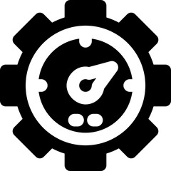 growth graph glyph icon. Strong and solid vector icon for websites, mobile interfaces, presentations, and visual branding. High quality and easy to edit.