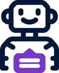 Naklejka premium survey duotone icon. Sleek and modern vector icon for websites, mobile apps, marketing materials, and corporate design. Fully scalable and ready to use.
