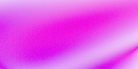 Fototapeta premium Pink White Gradient Background Grainy Noise Texture Featuring Soft Transitions of Bright Hues Poster Cover Backdrop.