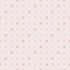 Pastel Star Pattern Background