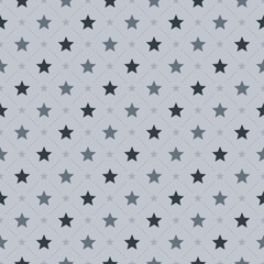 Star Pattern Background in Shades of Gray