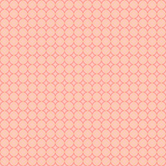 Geometric Pattern in Peach and Coral Tones