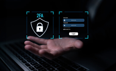 Two-factor authentication strengthens login system security. Adds protection, two-factor authentication increases privacy, and two-factor authentication prevents access breaches. Latch