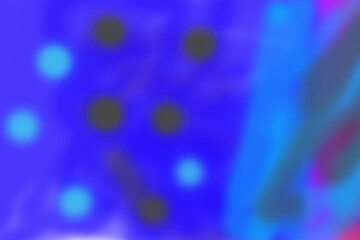 Abstract blue and purple bokeh lights background blur