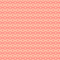 Coral Wavy Pattern Seamless Background