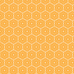 Geometric Orange Pattern Background