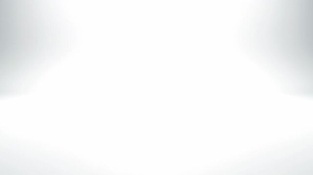 Smooth slow motion fading transition from a soft textured light grey surface dissolving into an infinite pure white background void abstract, loop, solitude