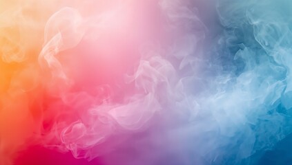 Fototapeta premium Abstract colorful watercolor background with soft blended hues and textures