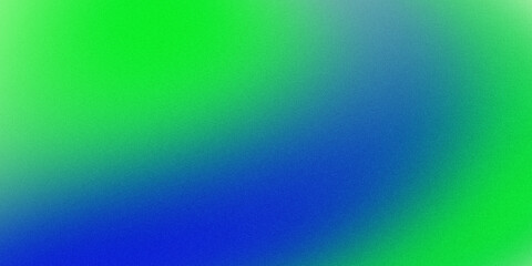 Green Blue Gradient Background Grainy Noise Texture Featuring Soft Transitions of Bright Hues Poster Cover