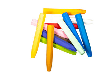 Colorful Chalk Sticks: Exploring the Color Spectrum in Art Projects and Understanding Color Theory...