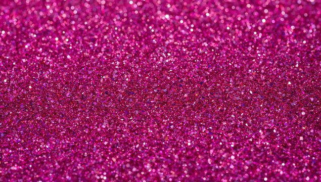 Vibrant pink glitter texture background with sparkling effect