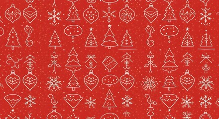 christmas seamless pattern
