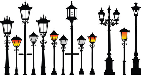 Abstract silhouette design with bold colors and modern typography silhouette