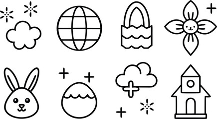 Abstract figure in motion dynamic vector design with silhouette