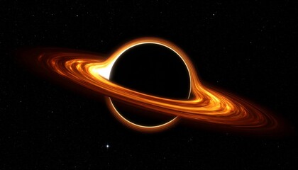 Supermassive Black Hole Event Horizon