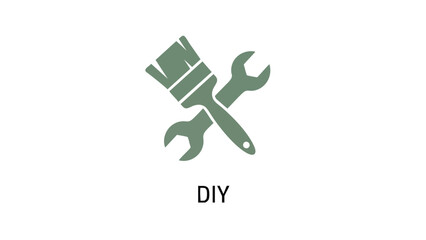 This illustrative icon, representing creative hands and a project vision, perfectly symbolizes the empowering do-it-yourself spirit, ideal for home improvement, repairs, and crafting endeavors