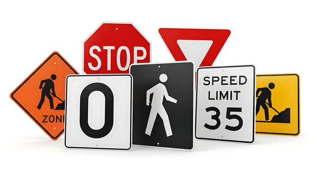Traffic Signs A Comprehensive Guide to Road Safety and Direction, Ensuring Safe Navigation
