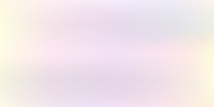 Guilloche pattern, passport rainbow watermark intersecting wavy lines with pastel rainbow gradient background