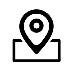GPS NAVIGATION LOCATION TRACKING SATELLITE MAP TECHNOLOGY ICON SET