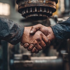 business people shaking hands