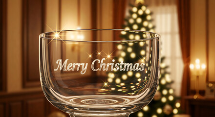 Wine and beer glasses with white wine and other drinks for a bar or restaurant celebration