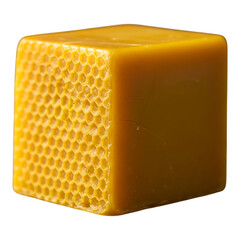 Golden honeycomb cube with hexagonal cells