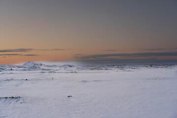 Icelandic landscapes, Where fire meets ice