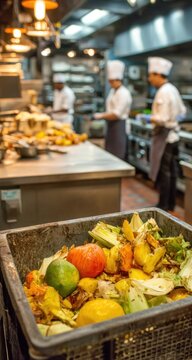 Food Waste in Restaurant Kitchen - A Sustainability Challenge.