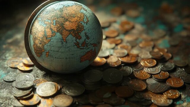 Video A person snowboarding down a snowy mountain range, perfect for winter sports or outdoor adventure themes