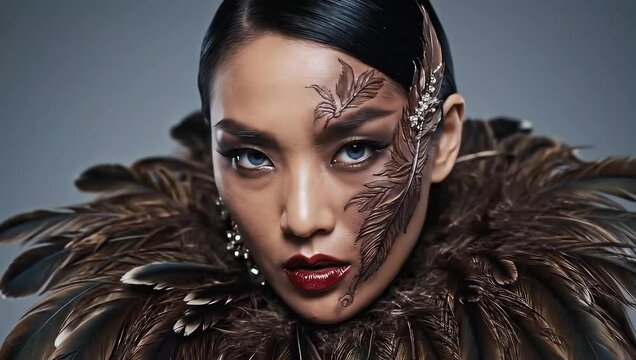 White empty space, abstract white background, blank canvas texture. (70)