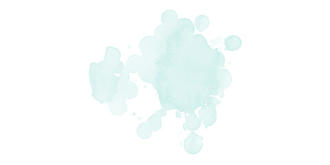 Abstract Watercolor Splash on Black Background Artistic Texture Ink Stain Effect Modern Art Painting and Design Element