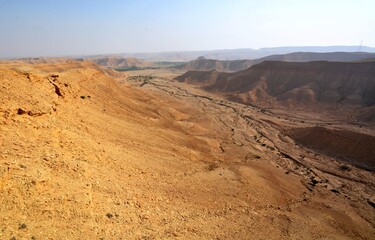 Rock formations in the White Desert, saudi