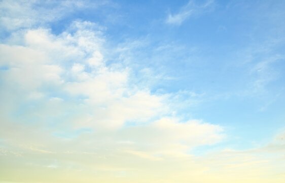 Wonderful New Zealand clean and clear blue sky with some cloud. Makes great for a sky replacement.