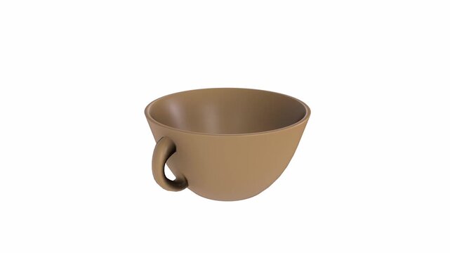 Modern Brown Bowl for Dining and Kitchen Use