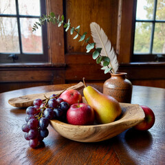 still life with fruits