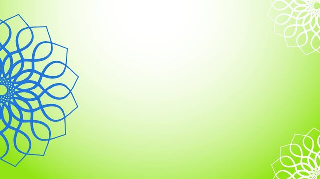 abstract floral background motion
