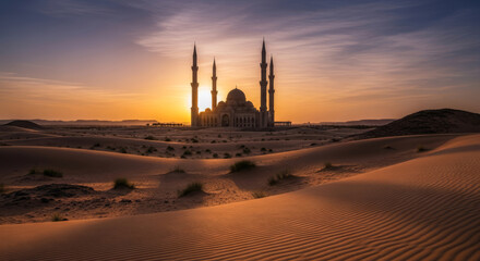 Masjid Cinematic Shot