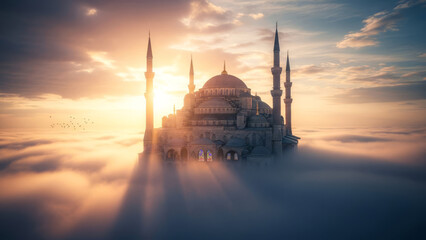 Masjid Cinematic Shot