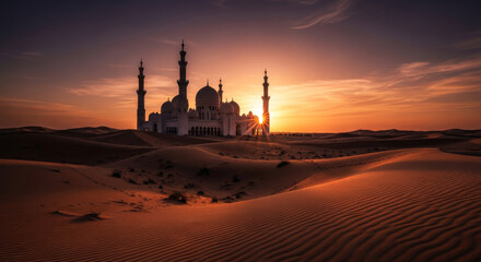 Masjid Cinematic Shot