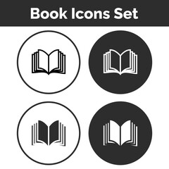 Book Icons Set — Modern, Minimal, and Knowledge-Inspired Vector Collection