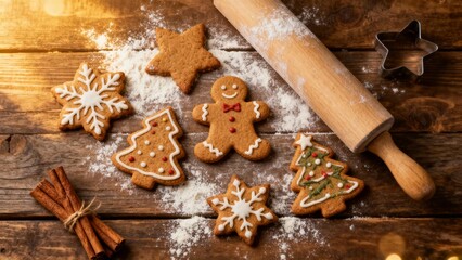 christmas gingerbread cookies