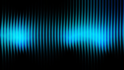 Abstract Blue Vertical Strip Light Wave Background Futuristic Neon Texture