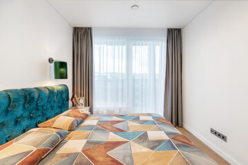 Modern Home Bedroom Interior Design with Minimalistic Style and Natural Light