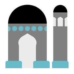 Mosque Masjid Geometric Vector
